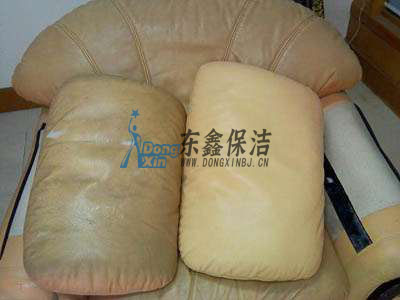 合肥清洗沙發前后對比